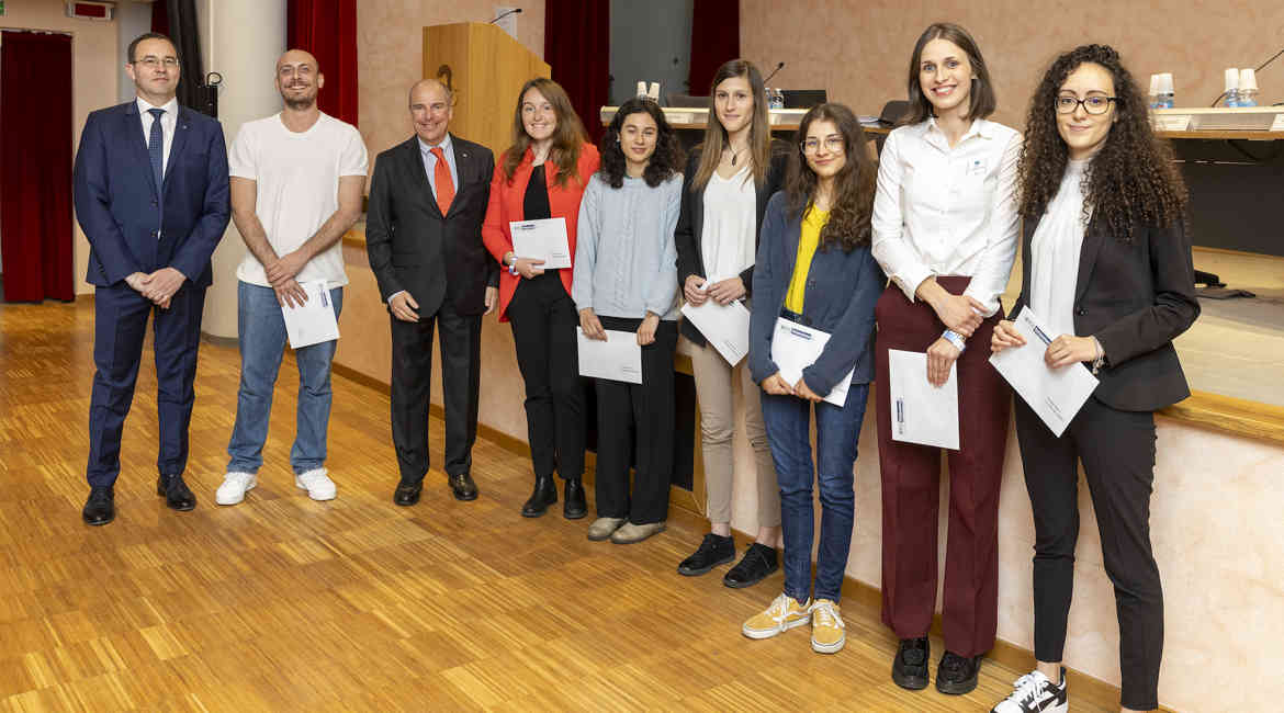 Borse Di Studio 2024 - Gentili Elia Contardo Greta Ferrero Stefania Borney Martina Haudemand Nadège Bisoglio Eleonora Lantelme Marta Vietti Matilde