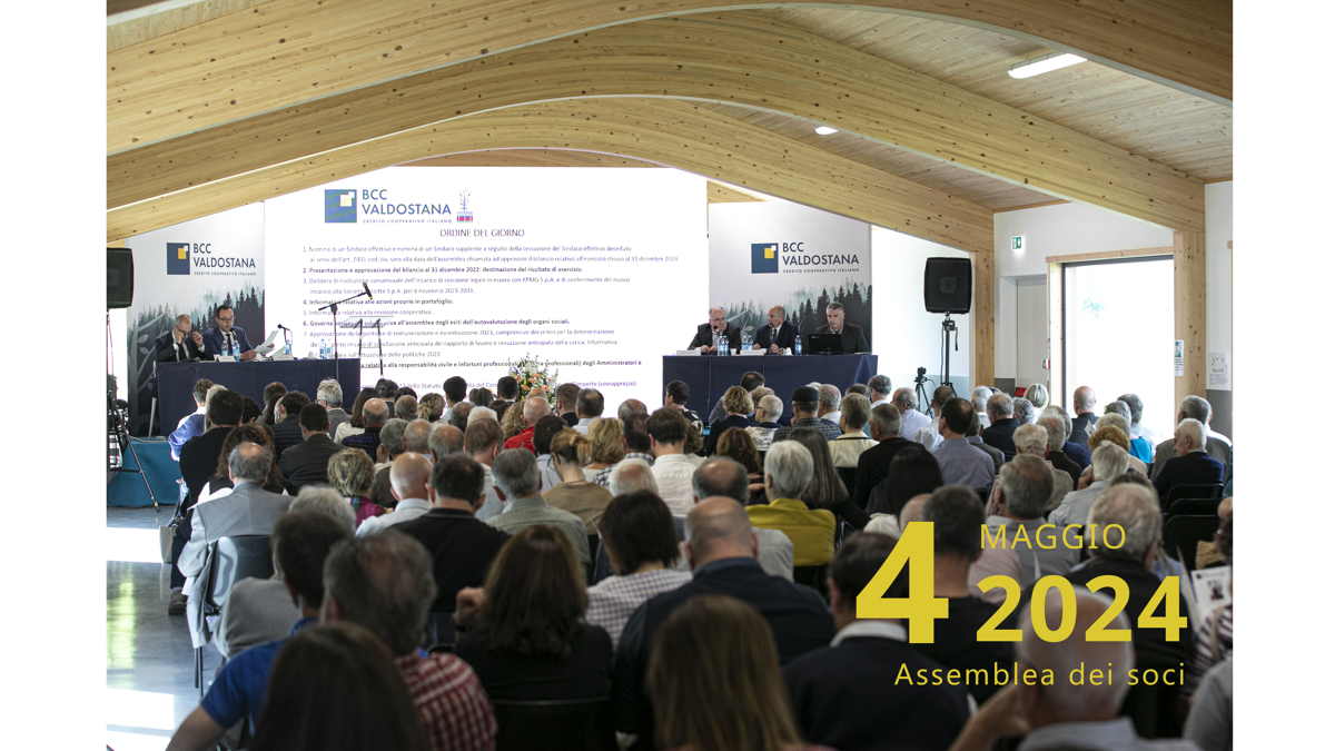 Assemblea dei soci BCC Valdostana (Gressan, 4 maggio 2024)