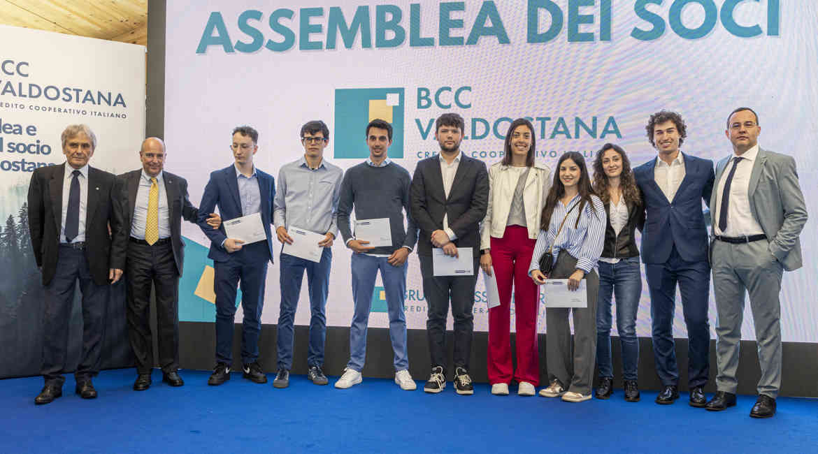 Assemblea Soci BCCV 2025 (Giovani premiati)