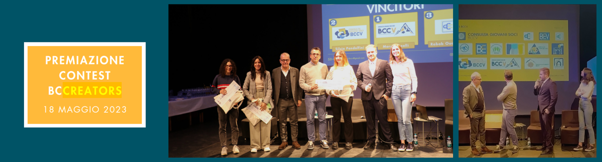 Premiazione contest BCCreators (Aosta,18 maggio 2023)