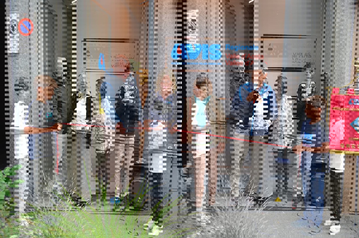 Inaugurazione nuova sede AVIS VDA (Aosta, 14 ottobre 2023)