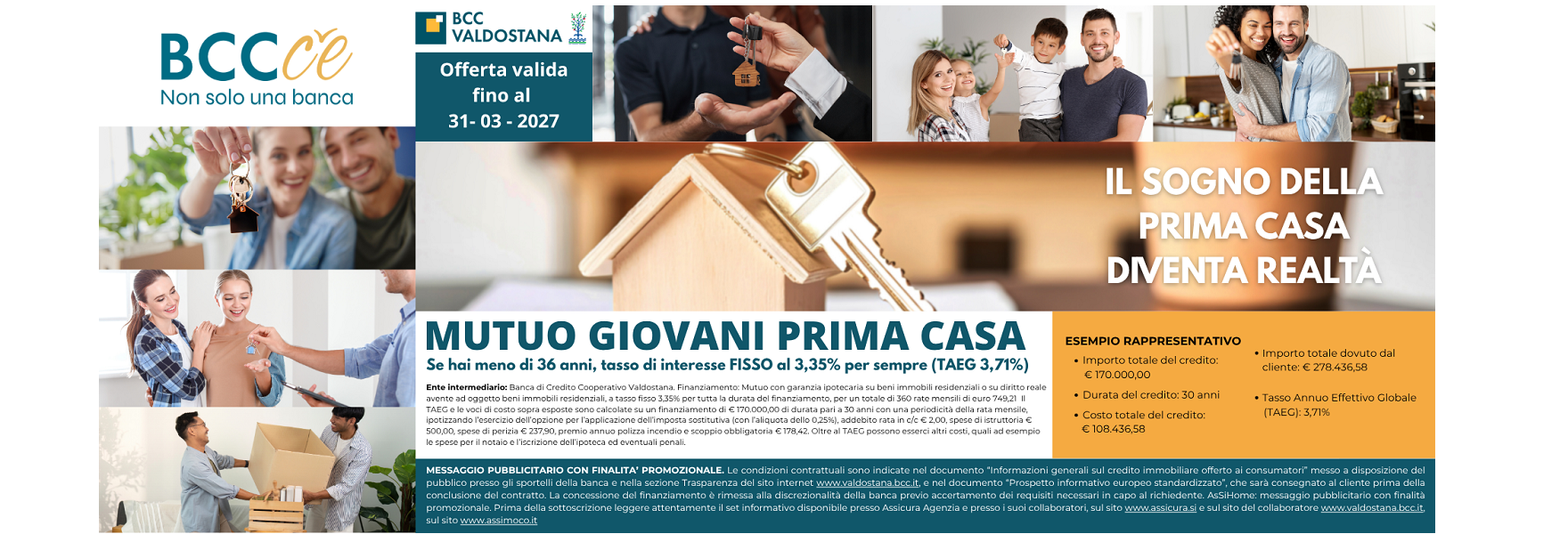 Visual Locandina Bcc Giovani Mutui (30/09/2026) 
