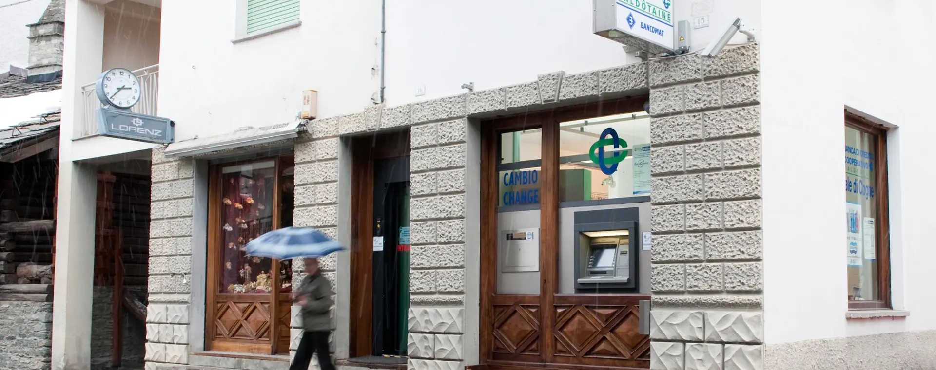 Nuovi orari per la filiale di Cogne 