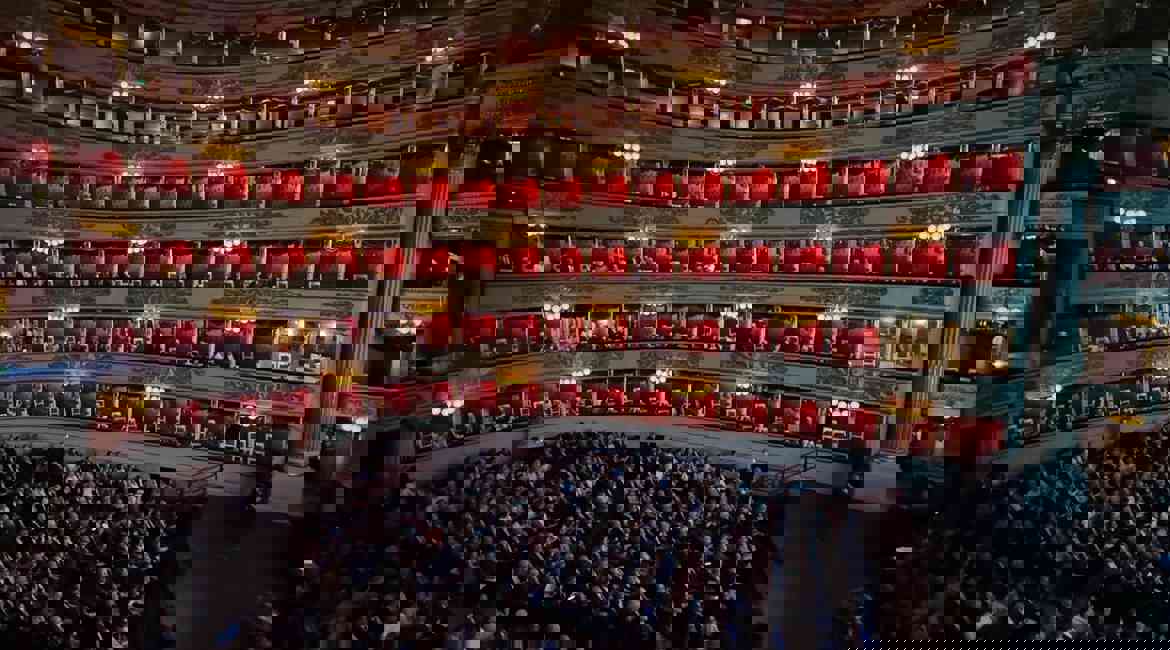 Prospettiva Interna Della Scala Di Milano(1)