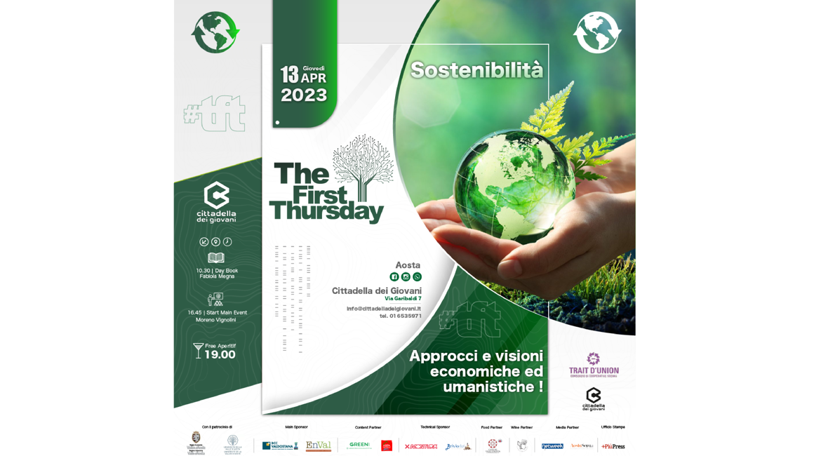 Gallery 2 TFT2 SOSTENIBILITA Locandina Giov13aprile