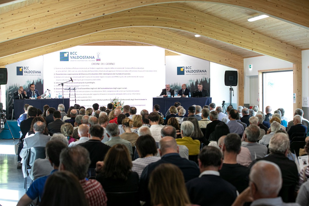 Assemblea dei soci della BCC Valdostana (Gressan, 25/05/2025)